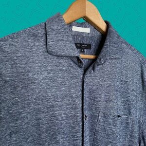 Ted Baker Linen Button Down Shirt